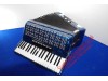 Delicia 37 key 80 bass accordion finished in blue